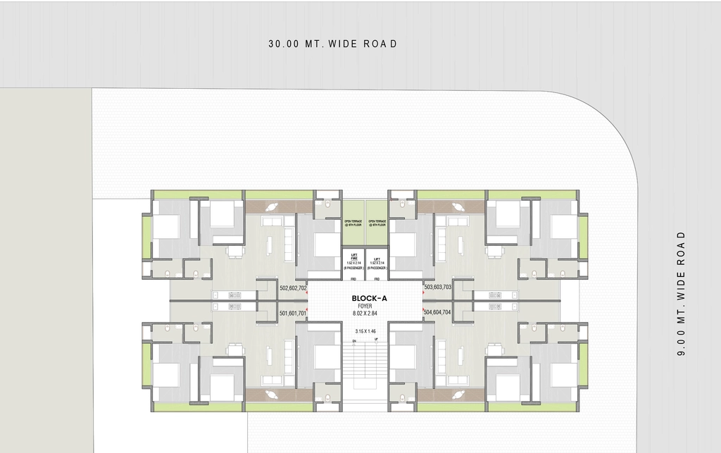 Master Plan of Ramesht Vraj Vihar in Hathijan, Ahmedabad - Image 405870