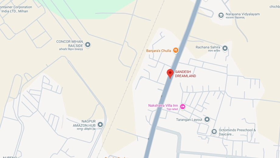 Location of Dream Land 2 in Jamtha, Nagpur - Image 406574