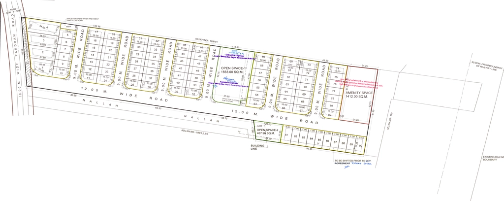 Master Plan of Dream Land 2 in Jamtha, Nagpur - Image 406575