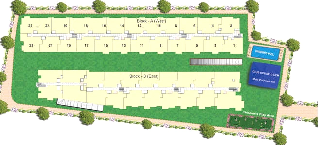 Master Plan of SLS Splendor in Bellandur, Bangalore - Image 405951