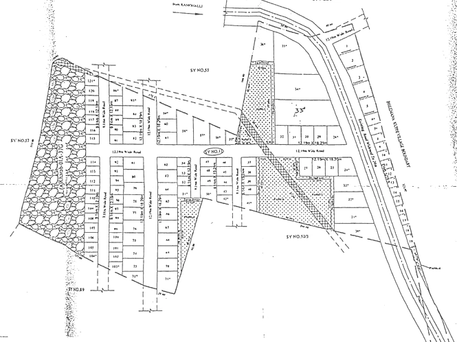 Master Plan of Spoorthy Divine in Ramohalli, Bangalore - Image 405958