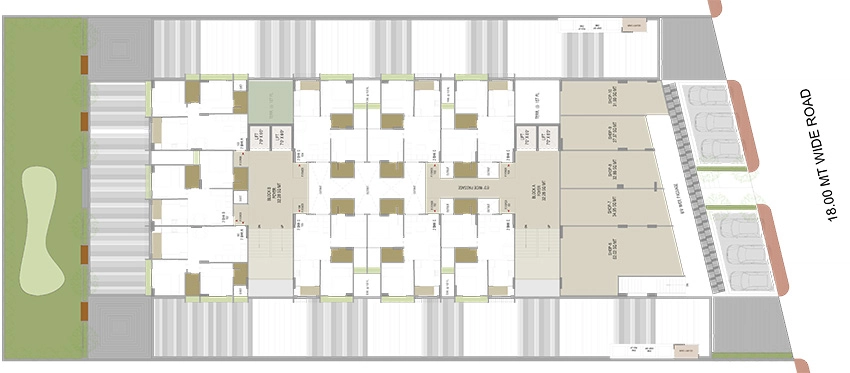 Master Plan of Commercial Vagheshwari Rimkar Habitat in Sanand, Ahmedabad - Image 405912