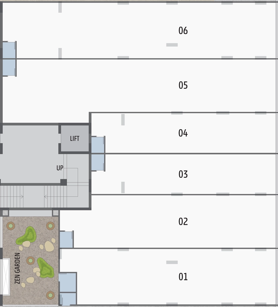 Floor Plan of Commercial Saral Rich in Chandkheda, Ahmedabad - Image 405964
