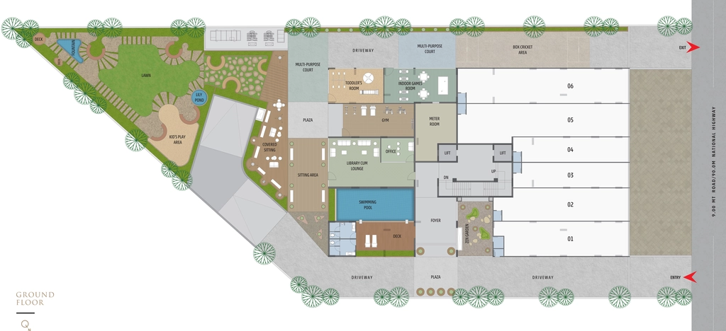 Master Plan of Commercial Saral Rich in Chandkheda, Ahmedabad - Image 405963