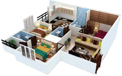 3 BHK Flat in Surath Sunny Side in Akshayanagar, Bangalore - Image 919284