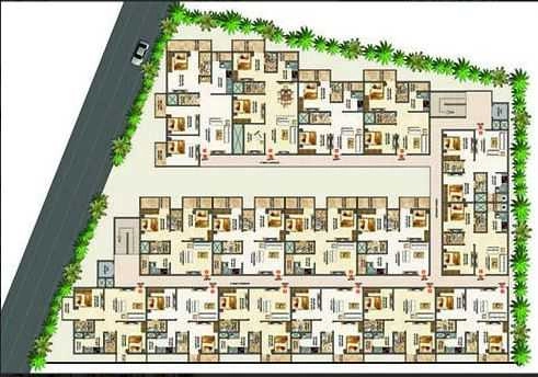 Master Plan of Surath Silver Stars 1 in BTM Layout, Bangalore - Image 406041