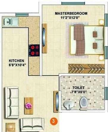 1 BHK Flat in Surath Raj Infinity in Yelahanka, Bangalore - Image 919295