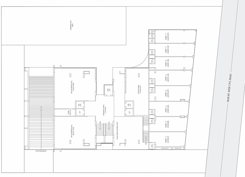 Master Plan of Commercial Apex Canduer Vivante in Vaishnodevi Circle, Ahmedabad - Image 406000