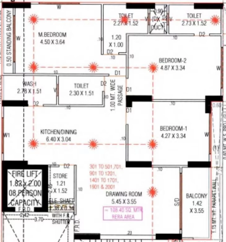 3 BHK Flat in Arcadia 111 in Chharodi, Ahmedabad - Image 919266