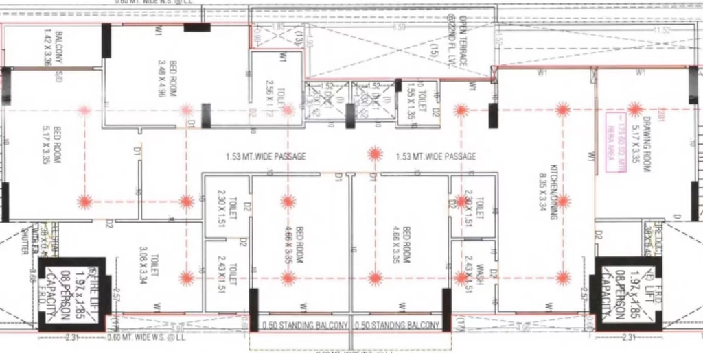 4 BHK Flat in Arcadia 111 in Chharodi, Ahmedabad - Image 919267