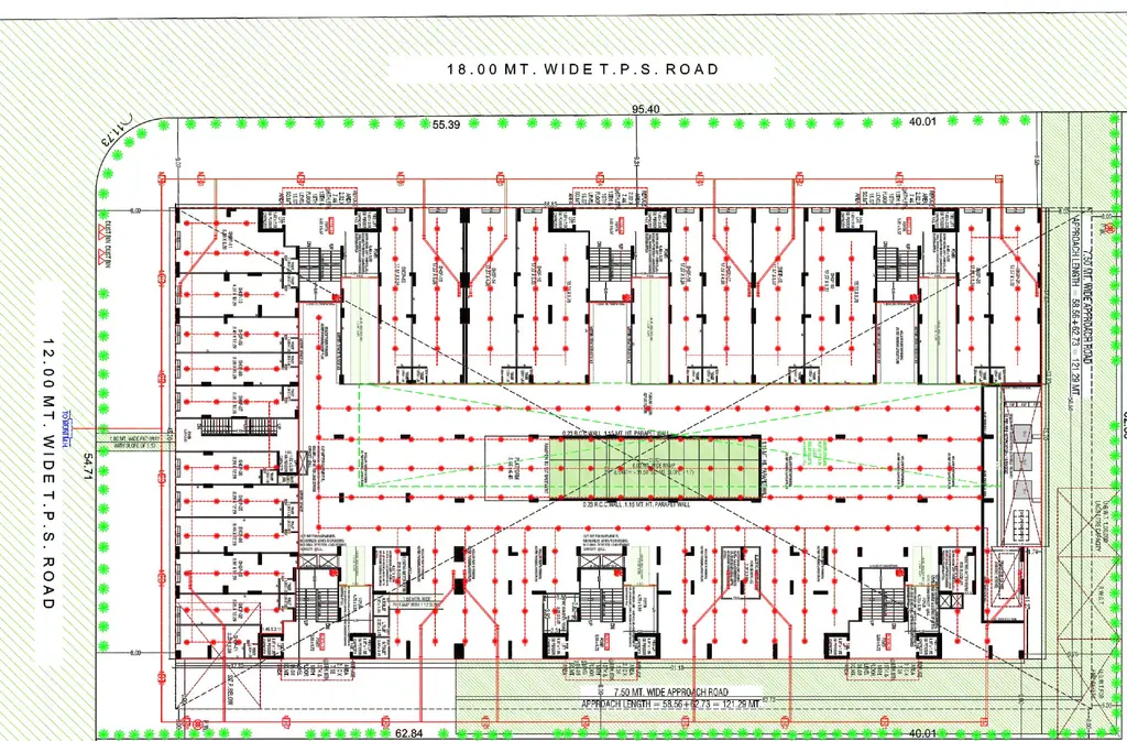 Master Plan of Commercial Arcadia 111 in Chharodi, Ahmedabad - Image 406014