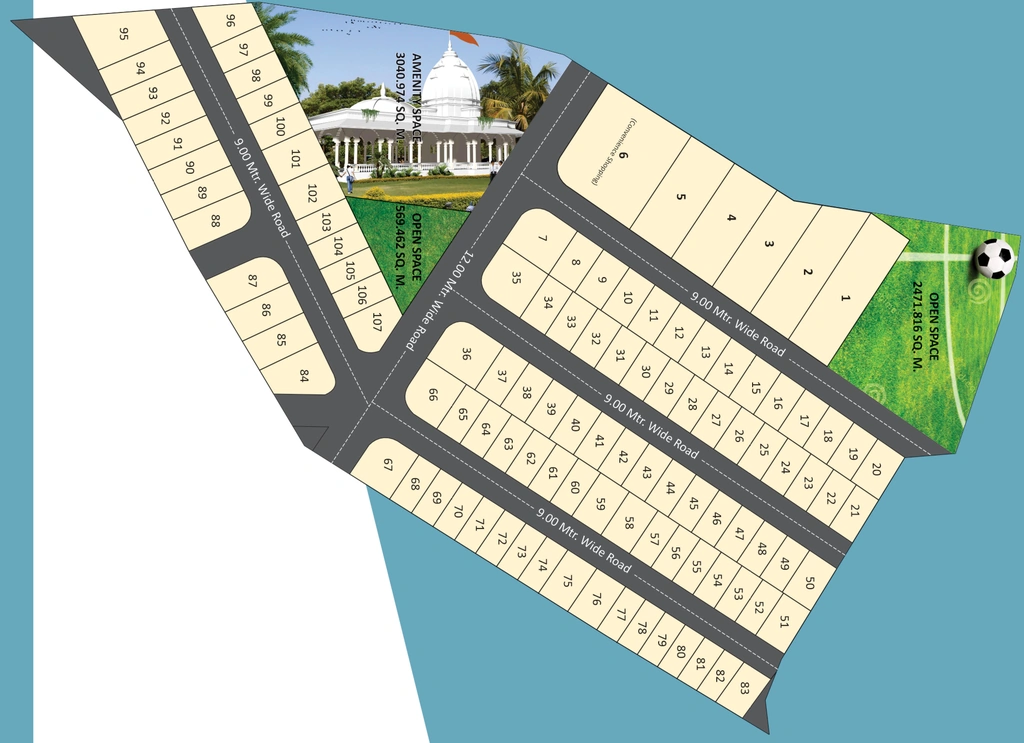 Master Plan of Florence City in Hingna, Nagpur - Image 406585