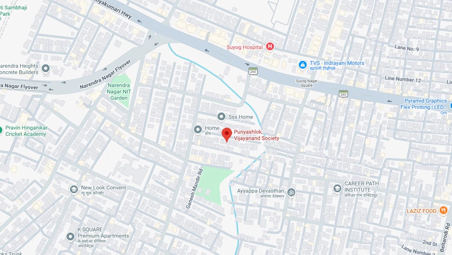 Location of Infinity Punyashlok in Narendra Nagar, Nagpur - Image 406621