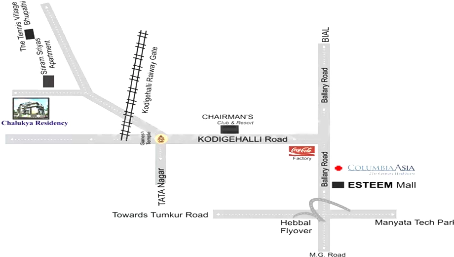 Location of Chalukya Residency - Image 406169