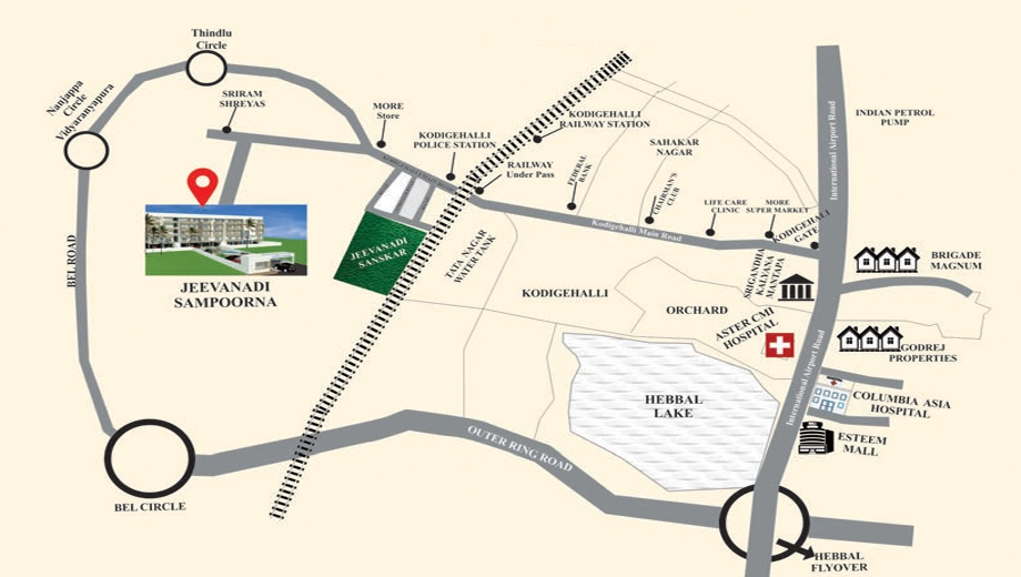 Location of Jeevanadi Sampoorna - Image 406204