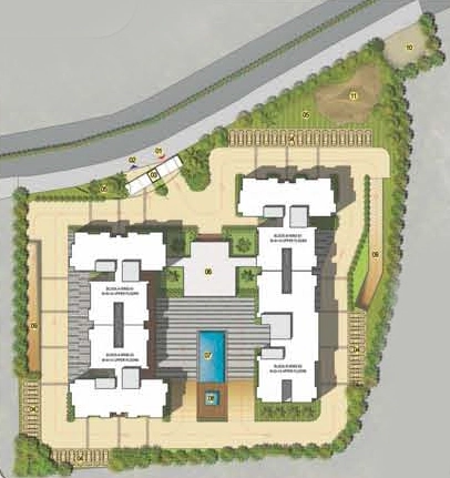 Master Plan of Oceanus Classic in Kodigehalli, Bangalore - Image 406273
