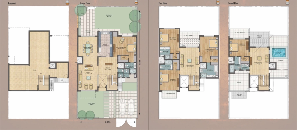 5 BHK House/Villa in Unitech Vista Villas in Sector 70, Gurgaon - Image 919401