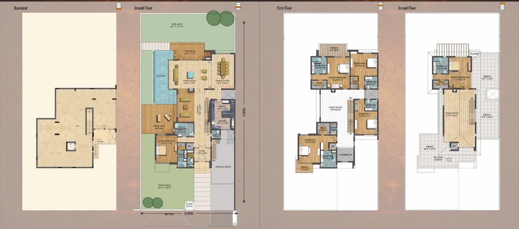 6 BHK House/Villa in Unitech Vista Villas in Sector 70, Gurgaon - Image 919403