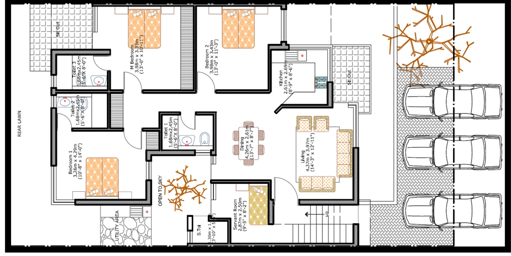 3 BHK Flat in Vatika Iris Floors in Sector 82, Gurgaon - Image 919408