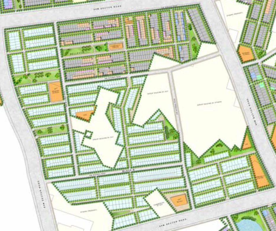 Master Plan of Vatika Iris Floors in Sector 82, Gurgaon - Image 406308