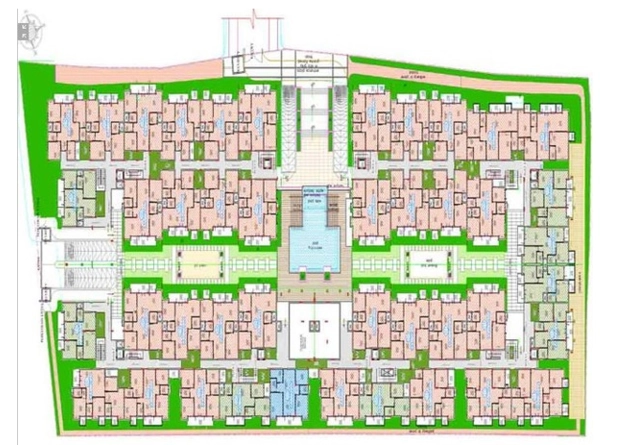 Master Plan of Fortuna Center Park in Kodigehalli, Bangalore - Image 406413