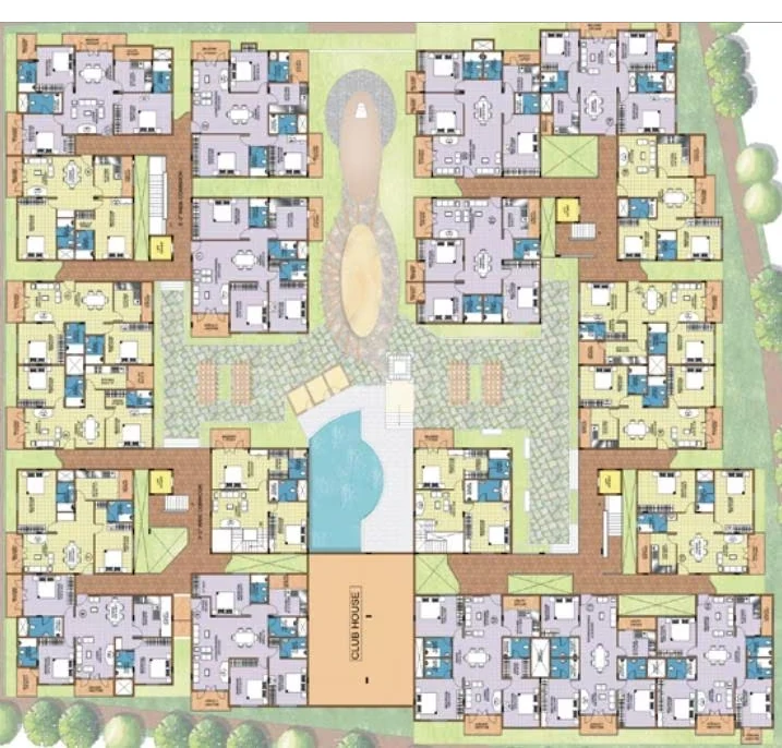 Master Plan of Fortuna Classic in Sahakara Nagar, Bangalore - Image 406474