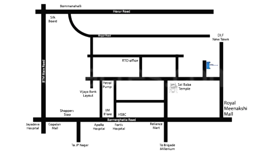 Location of Lakshmi Harinivas - Image 406447