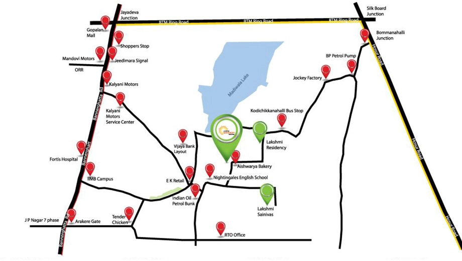 Location of Lakshmi Sannidhi - Image 406500