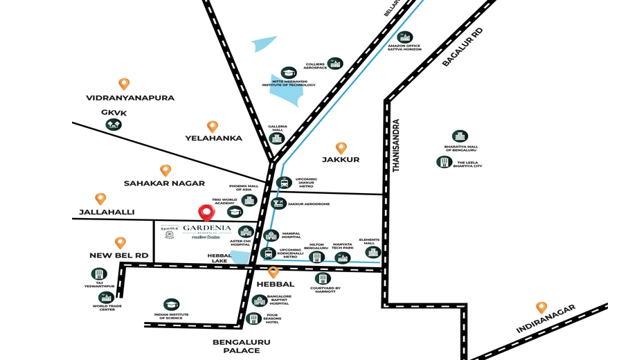 Location of Parth Gardenia Residences - Image 406399