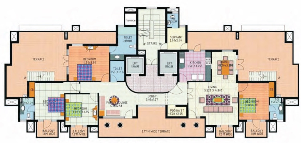 3 BHK Penthouse in JMD Gardens in Sector 33, Gurgaon - Image 919429