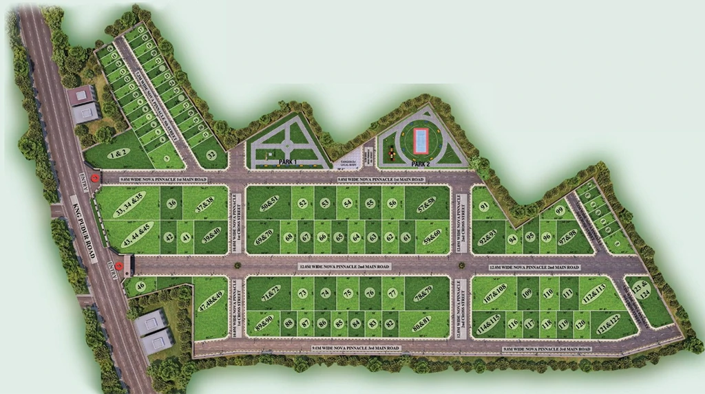 Floor Plan of Nova Pinnacle in Kng Pudur, Coimbatore - Image 406471