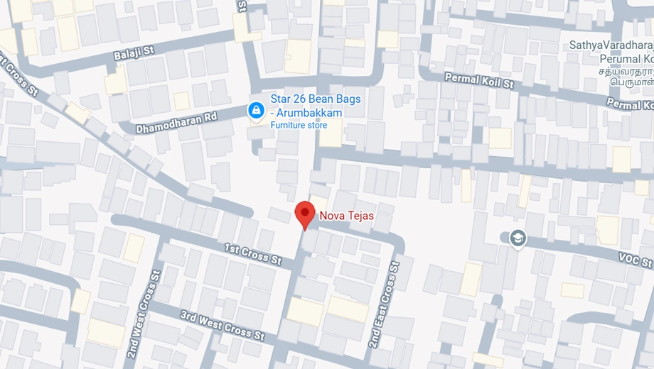 Location of Nova Tejas in Arumbakkam, Chennai - Image 406478