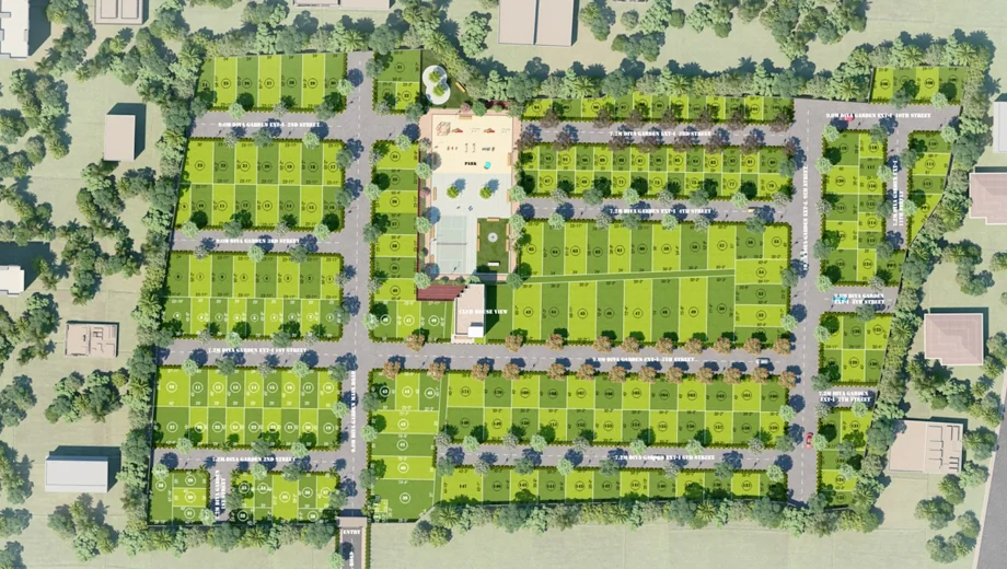 Master Plan of Nova Diya Garden in Tiruvallur, Chennai - Image 406515