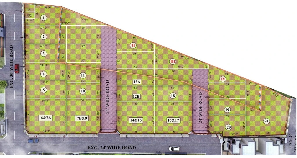 Master Plan of Nova Vasantham Avenue in Anna Nagar, Chennai - Image 406530