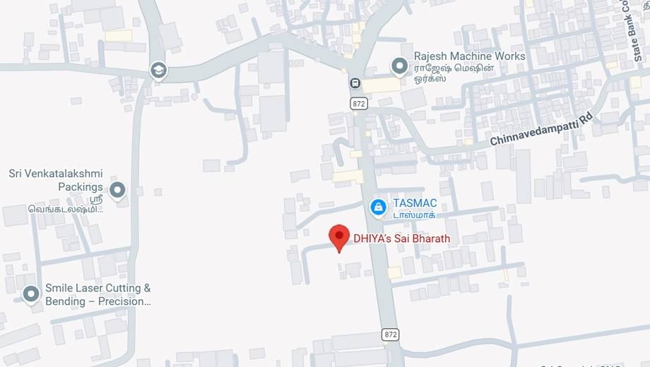 Location of Dhiyas Sai Bharath - Image 406581