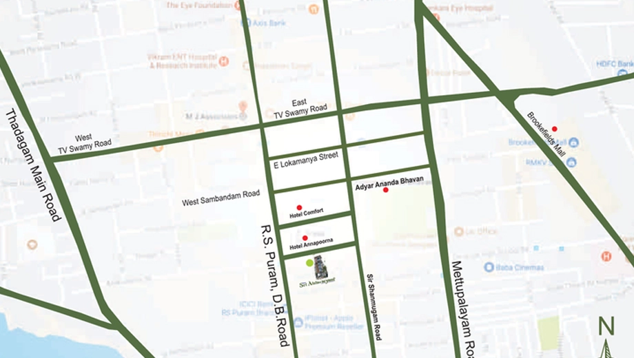 Location of Dhiya Sri Aishwaryam - Image 406604