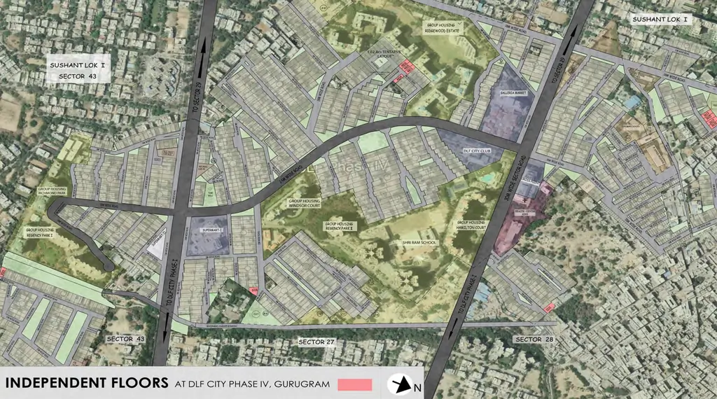 Master Plan of DLF Signature Residences in DLF Phase 4, Gurgaon - Image 406685