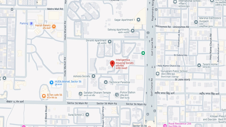 Location of CGHS Intelligentsia Apartment - Image 406698