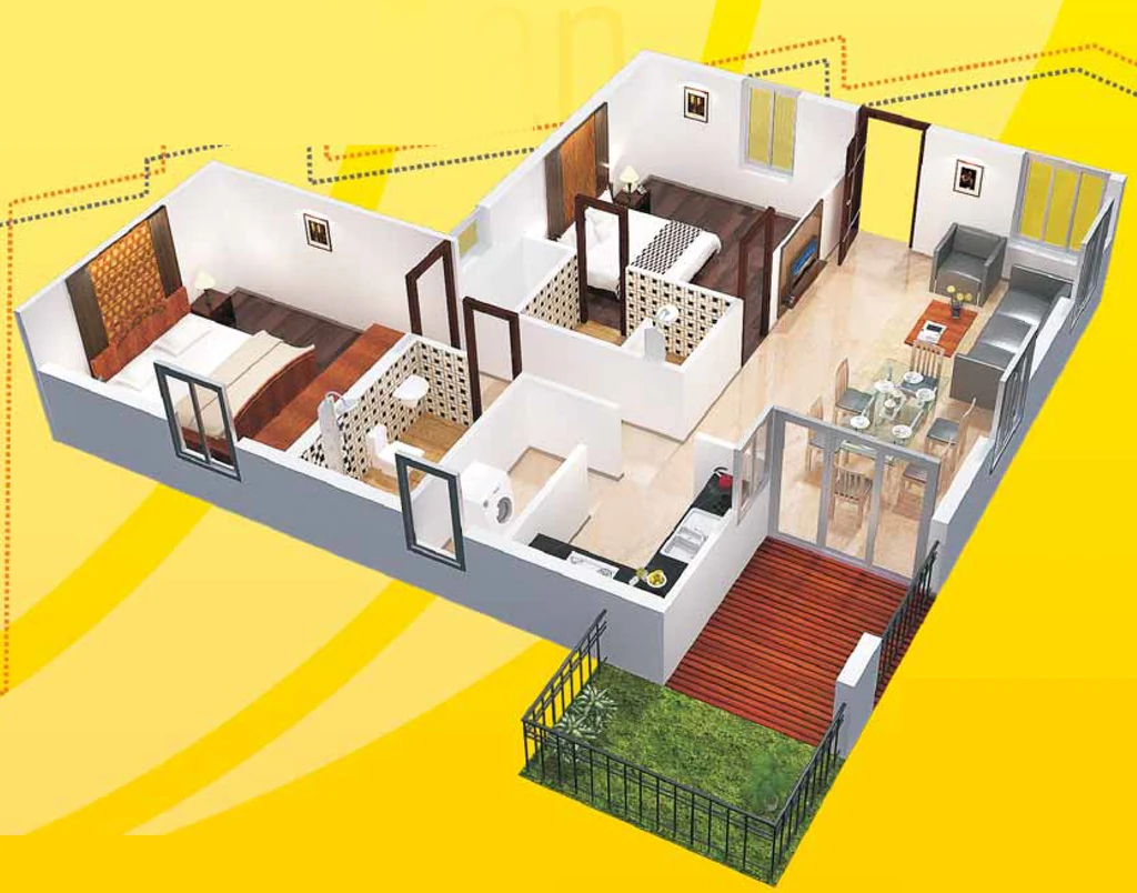 2 BHK Flat in PSS Pinnacle in New Tippasandra, Bangalore - Image 919735