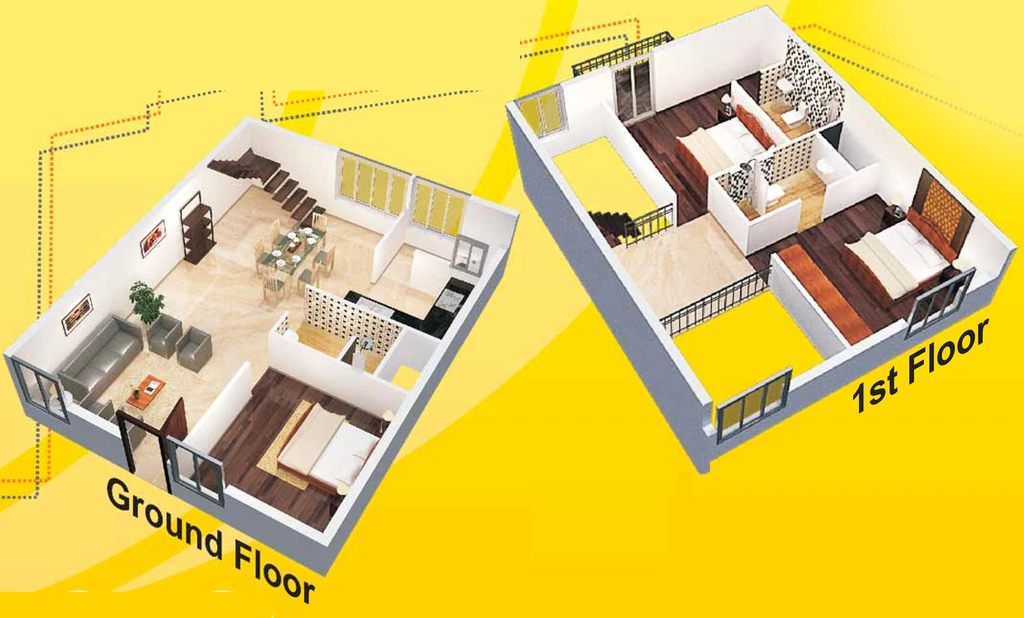 3 BHK Duplex in PSS Pinnacle in New Tippasandra, Bangalore - Image 919748