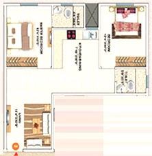 2 BHK Flat in Surath Sunshine in Akshayanagar, Bangalore - Image 919731