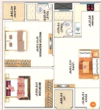 2 BHK Flat in Surath Sunshine in Akshayanagar, Bangalore - Image 919732