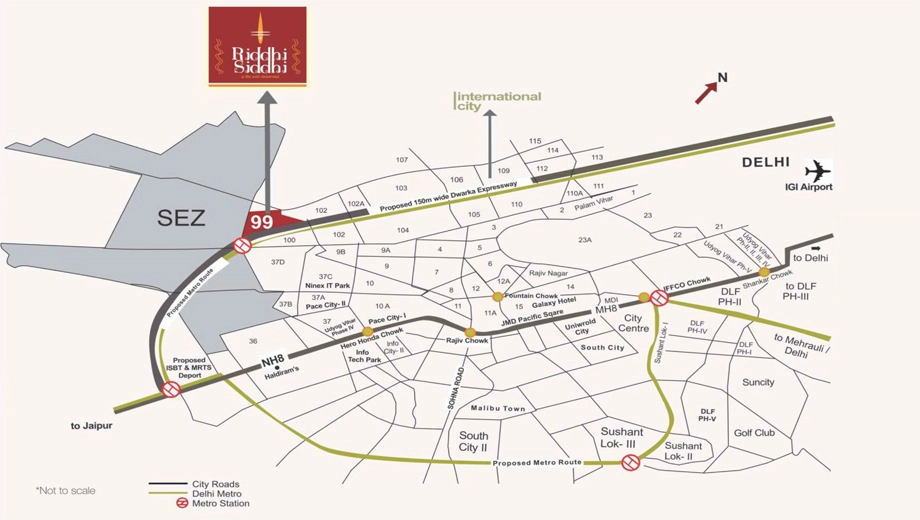 Location of Pivotal Riddhi Siddhi - Image 406743