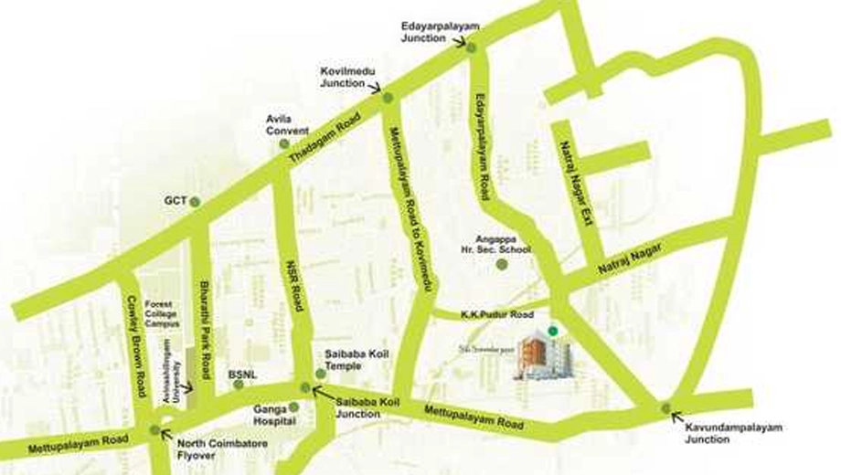 Location of Dhiyas Sai Soundaryam - Image 406747
