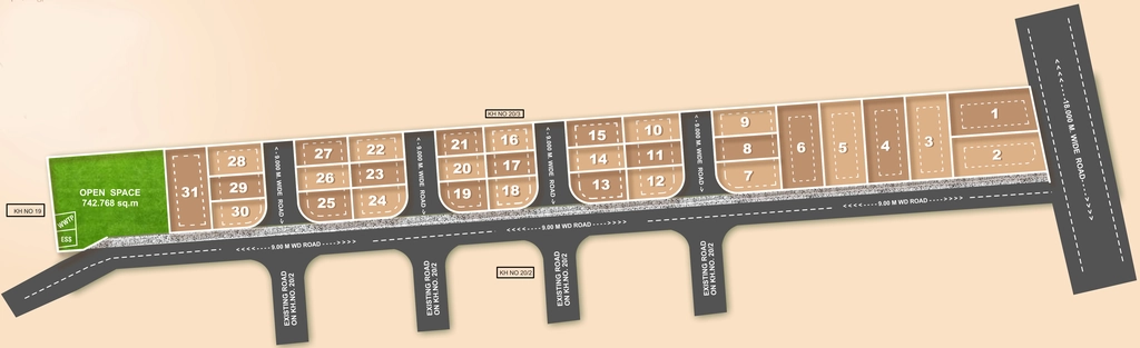 Master Plan of Saidham Sai Nagri 12 in Besa, Nagpur - Image 406850