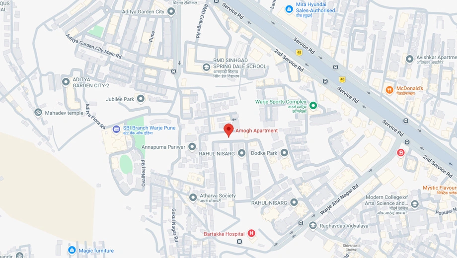 Location of Amogh Apartment - Image 406919
