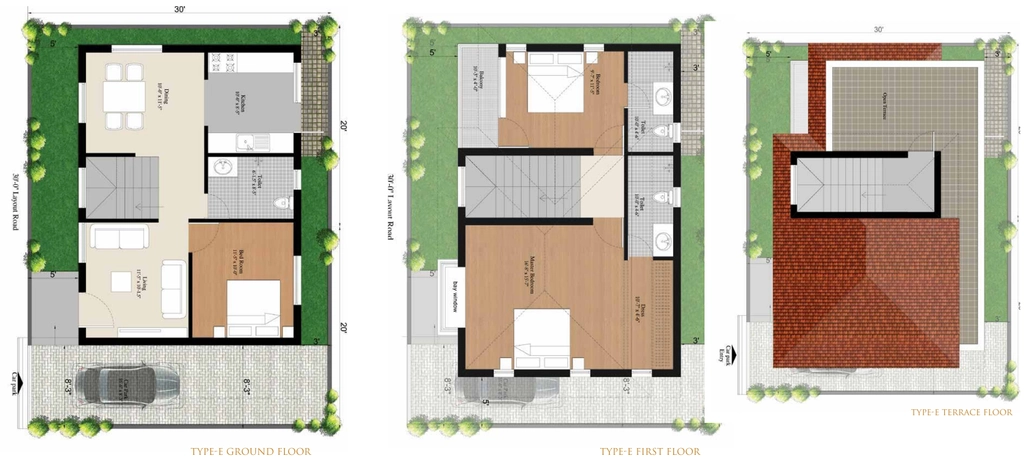 3 BHK House/Villa in Sanbrix Kingsberry in GN Mills, Coimbatore - Image 919790
