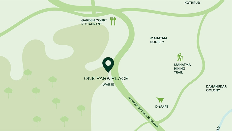 Location of LJB One Park Place - Image 406961