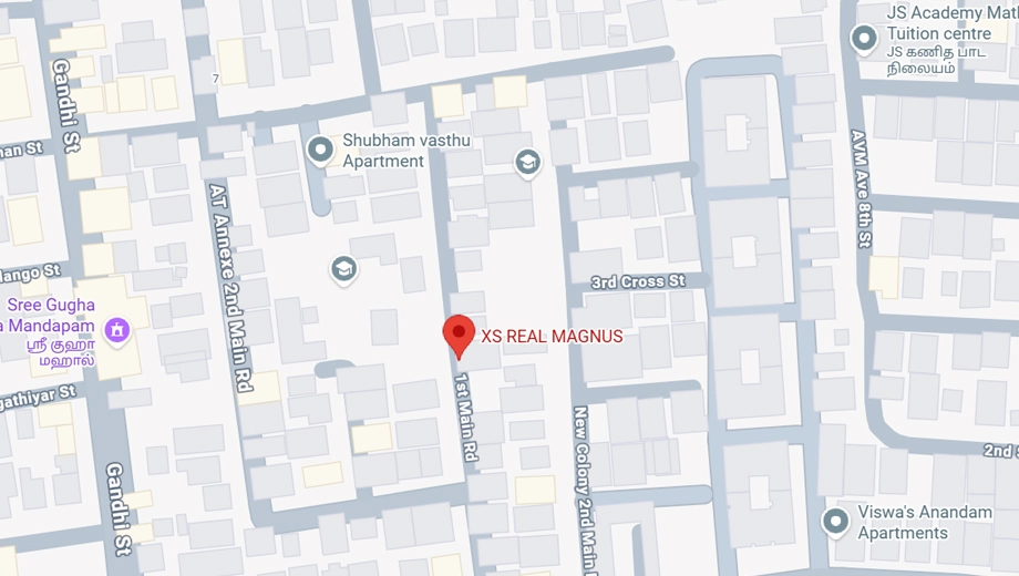 Location of XS Real Magnus in Valasaravakkam, Chennai - Image 406970