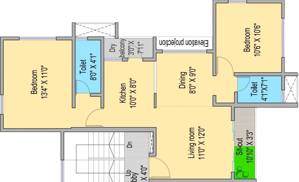 2 BHK Flat in Raghuveer in Warje, Pune - Image 919817